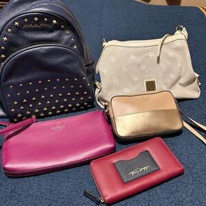 MK, Kate Spade, Dooney and Bourke, Tommy Hilfiger bundle